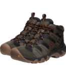 Obrazek Męskie buty trekkingowe KEEN HEADOUT MID WP Man black olive/fossil orange