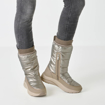 Obrazek Tamaris 1-26805-45-179 Dámské sněhule champagne