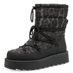 Obrazek Tamaris 1-26846-45-090 Buty śniegowce damskie czarny / lampart