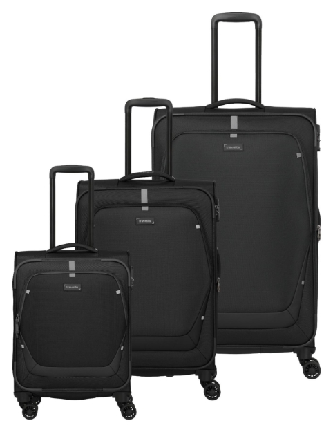 Obrazek Travelite Umbria S,M,L Black S: 35 l / M: 61/66 L: 90/96