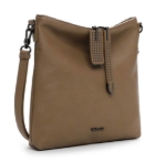 Obrazek Tamaris Glenn 34190-900 Taupe Torba damska na ramię brązowa 2,5 L