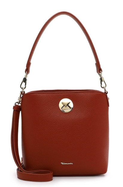 Obrazek Tamaris Gladis 34071-624 Rust Torba damska na ramię czerwona 5 L