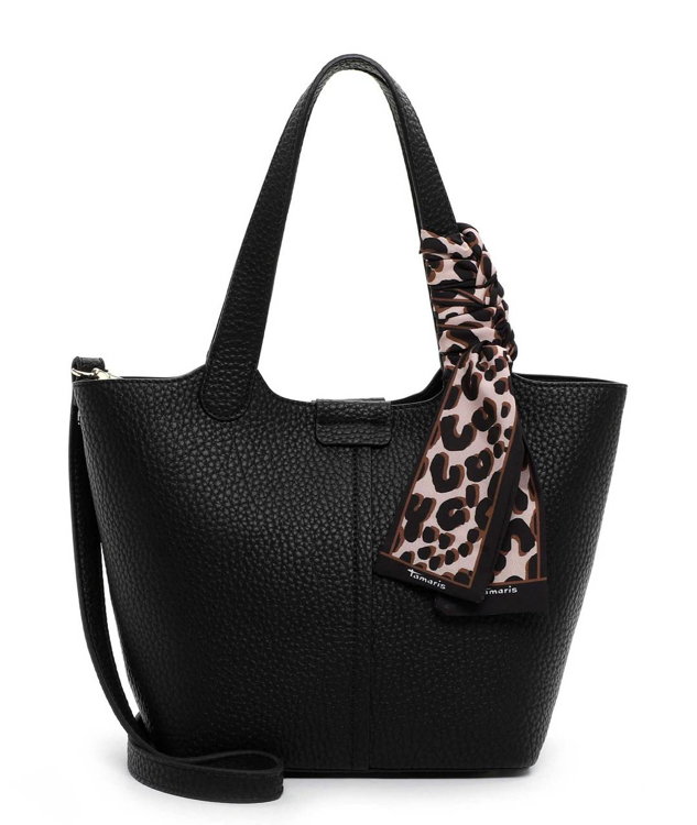 Obrazek Tamaris Georgia 33971-100 Czarna damska torba na ramię 11 L