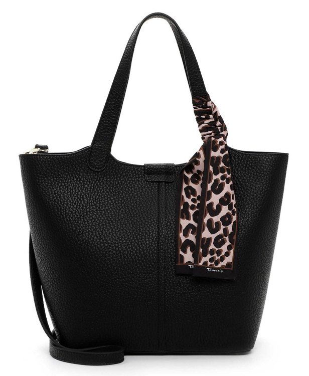 Obrazek Tamaris Georgia 33972-100 Czarna Damska torba na ramię 18 L