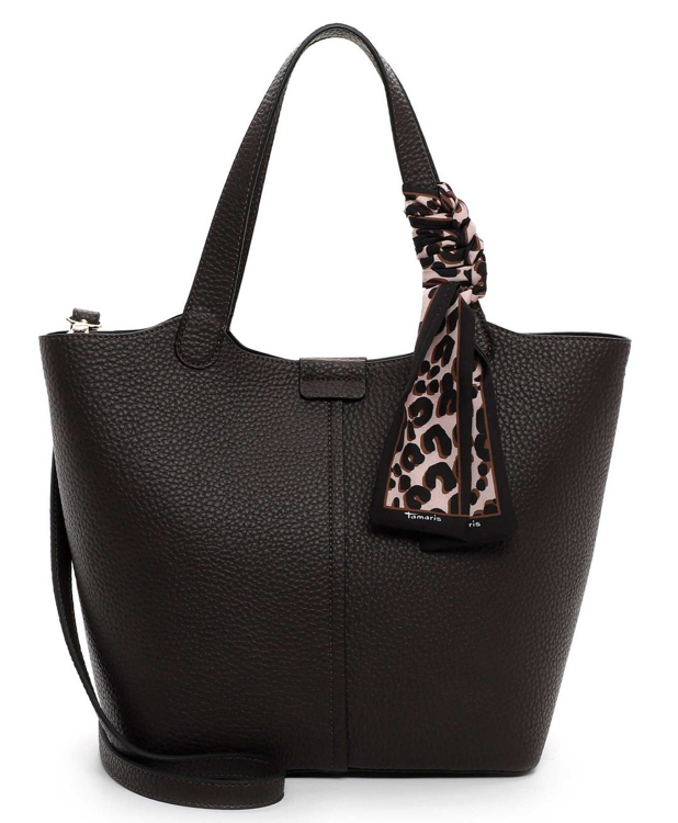 Obrazek Tamaris Georgia 33972-200 Torba damska na ramię brązowa 18 L