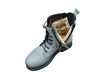 Obrazek Wild 188-1701 Damskie zimowe buty za kostkę w kolorze szarym