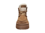 Obrazek Tom Tailor 8490220009 Damskie zimowe buty za kostkę w kolorze orzechowym