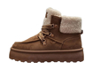 Obrazek Tom Tailor 8490220009 Damskie zimowe buty za kostkę w kolorze orzechowym