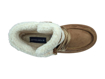 Obrazek Tom Tailor 8490220009 Damskie zimowe buty za kostkę w kolorze orzechowym