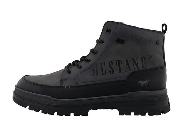 Obrazek Mustang 15M0101004 Męskie buty zimowe za kostkę w kolorze szarym