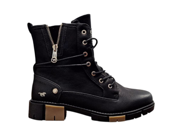 Obrazek Mustang 15M0322001 Damskie buty zimowe do kostki czarne