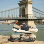 Obrazek Batz Budapest Blue Męskie trampki w kolorze niebieskim