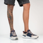 Obrazek Batz Budapest Blue Męskie trampki w kolorze niebieskim