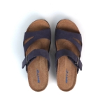 Obrazek Niebieskie damskie kapcie zdrowotne Batz Elba