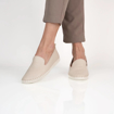 Obrazek Batz Elmira Beige Dámské kožené mokasíny béžové