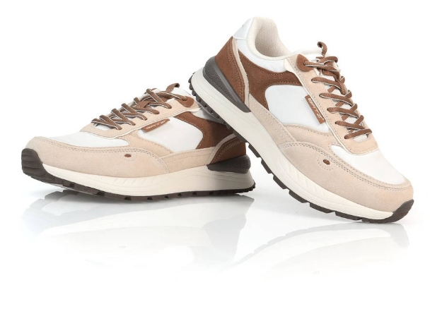 Obrazek Beżowe trampki damskie Batz Nyra