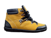 Obrazek Wild 017-26017 Damskie buty za kostkę z pełnej skóry w kolorze musztardowym