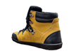 Obrazek Wild 017-26017 Damskie buty za kostkę z pełnej skóry w kolorze musztardowym