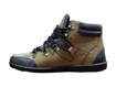 Obrazek Wild 017-26017 Damskie skórzane botki za kostkę w kolorze khaki