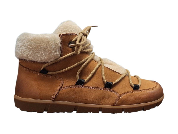 Obrazek Wild 017-26023 Damskie buty za kostkę z pełnej skóry, kot
