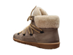 Obrazek Wild 017-26023 Damskie buty za kostkę z pełnej skóry w kolorze kamiennym