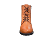 Obrazek Wild 077-46498 Damskie skórzane buty za kostkę w kolorze rdzawym