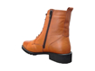 Obrazek Wild 077-46498 Damskie skórzane buty za kostkę w kolorze rdzawym