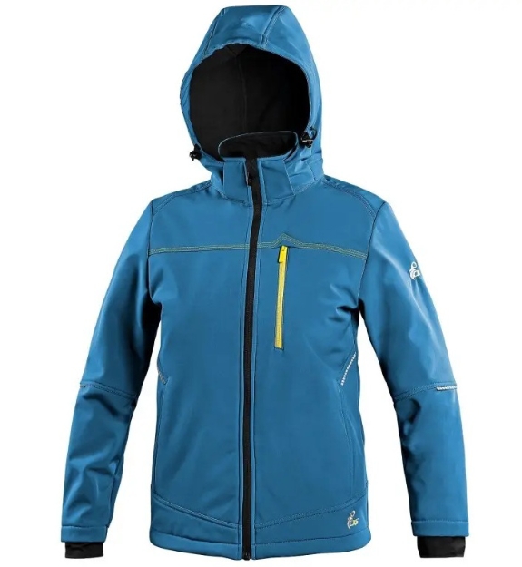 Obrazek Kurtka softshell dla dzieci CXS STRETCH niebieska