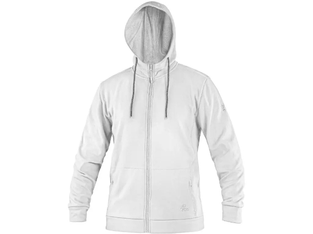 Obrazek Męska bluza z kapturem CXS HARRISON biała