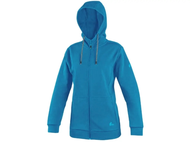 Obrazek Damska bluza z kapturem CXS HARRIET niebieska