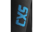 Obrazek Męskie kalesony funkcjonalne CXS SeamFlex czarno-niebieskie