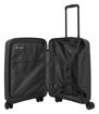 Obrazek Travelite Air Stripe S,M,L Slim Black S: 39 l / M: 75/86 L: 104