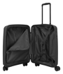 Obrazek Travelite Air Stripe S,M,L Slim Black S: 39 l / M: 75/86 L: 104