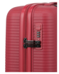 Obrazek Travelite Air Stripe S,M,L Slim Red S: 39 l / M: 75/86 L: 104