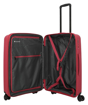 Obrazek Travelite Air Stripe S,M,L Slim Red S: 39 l / M: 75/86 L: 104