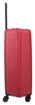 Obrazek Travelite Air Stripe S,M,L Slim Red S: 39 l / M: 75/86 L: 104