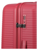 Obrazek Travelite Air Stripe S,M,L Slim Red S: 39 l / M: 75/86 L: 104