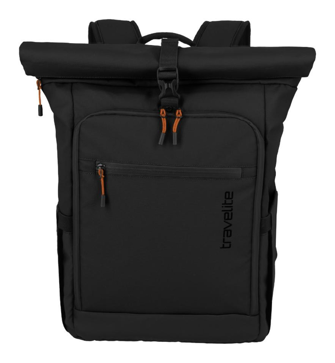 Obrazek Travelite Briize Backpack M Roll-Up Black 24/30 L