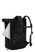 Obrazek Travelite Briize Backpack M Roll-Up Black 24/30 L