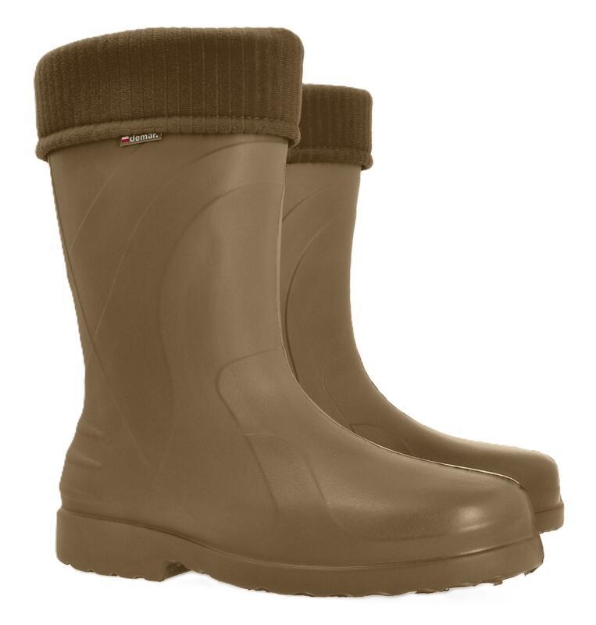 Obrazek Demar LUNA 0220 K Damskie ocieplane buty khaki