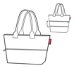 Obrazek Reisenthel Shopper e1 Black 12 L