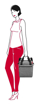 Obrazek Reisenthel Allrounder R Twist Silver 12 L