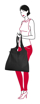 Obrazek Reisenthel Mini Maxi Shopper L Czarny 22