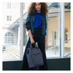 Obrazek Reisenthel Allrounder R Herringbone Dark Blue 12 L