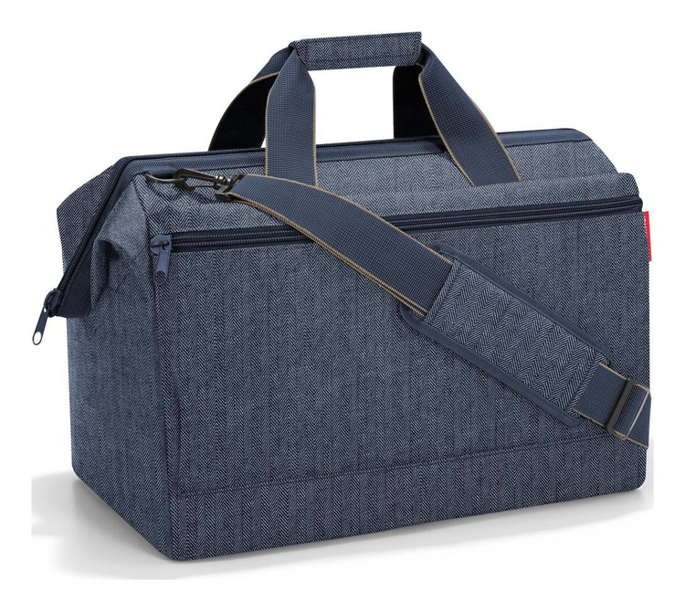 Obrazek Reisenthel Allrounder L Pocket Herringbone Dark Blue 30