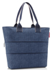 Obrazek Reisenthel Shopper E1 Herringbone Dark Blue 12/18 L