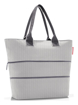 Obrazek Reisenthel Shopper E1 Herringbone Grey 12/18 L