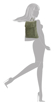 Obrazek Enrico Benetti Kylie 66434 Olive 8 L