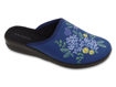 Obrazek BEFADO 551D010 kapcie HOME GO niebieskie