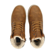 Obrazek Tom Tailor 4280160006 Męskie buty zimowe za kostkę w kolorze brązowym